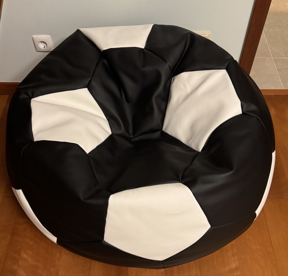 Puff sofa bola de futebol