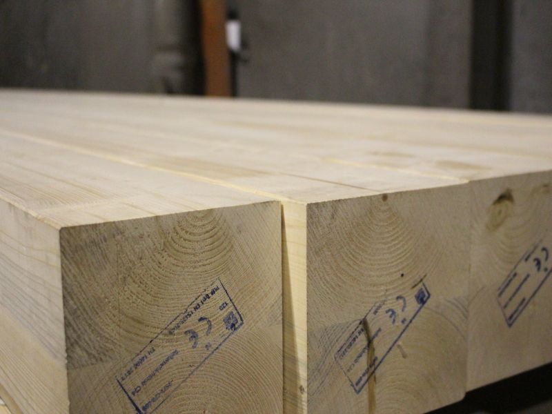 Drewno klejone DUO 140x140, na altanę, pergolę i wiatę. Mikołów.