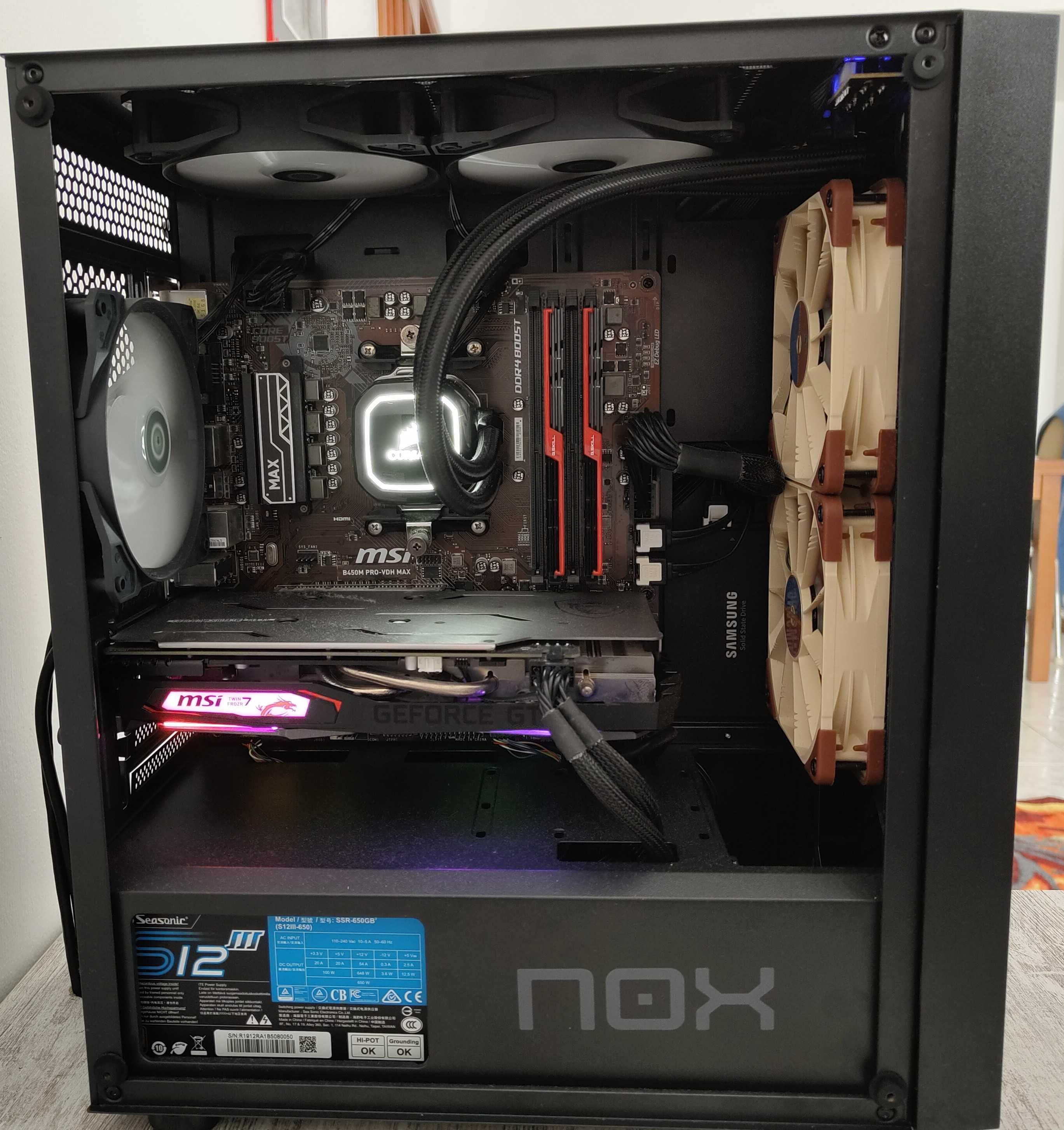 PC Ryzen 5 3600, GTX 1660 Super, 16Gb