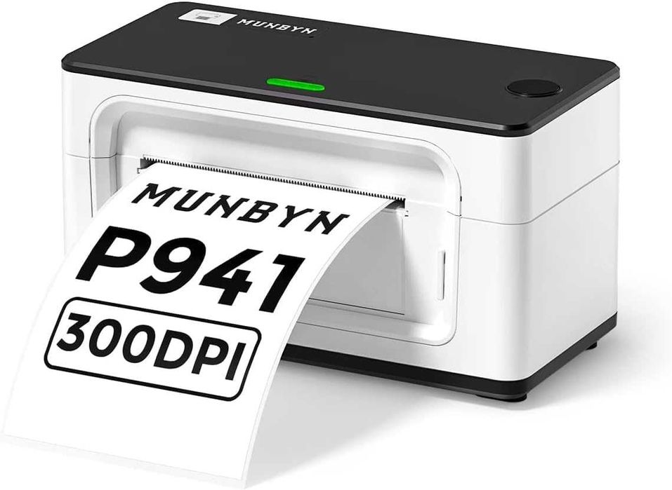 MUNBYN [300DPI] drukarka etykiet 4XL drukarka etykiet NOWA