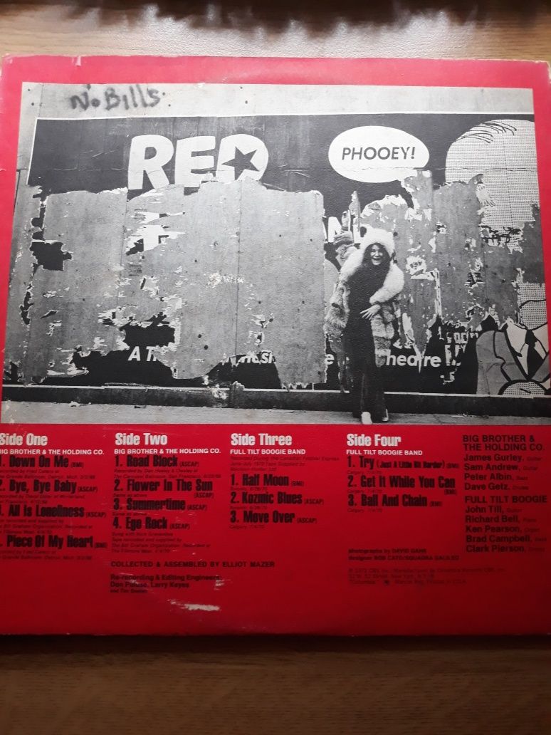 JANIS JOPLIN- In Concert Live 2 LP. Kolekcjonerskie. 1972.CBS.