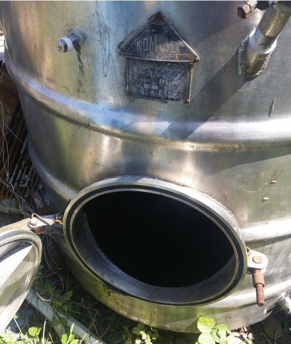 Бочка з нержавійки піщева