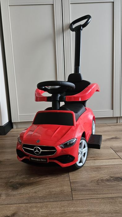 Jeździk, pchacz dla dzieci, Mercedes C-Class, chodzik