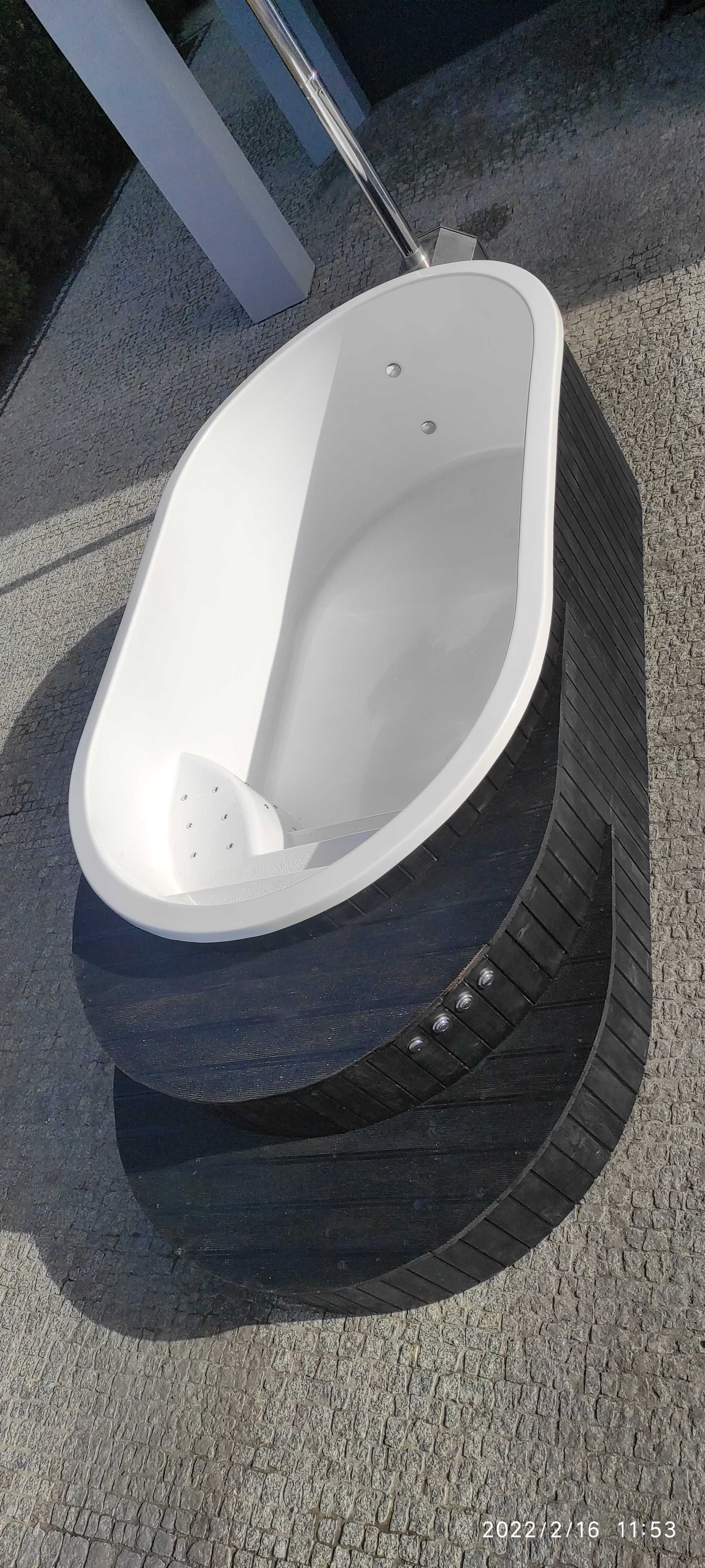Basen Ogrodowy Jacuzzi Ogrodowe Bania Wanna Oczko Wodne Niecka Balia