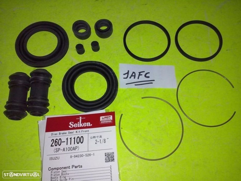 Kit reparação pinças travão Bedford Kbd26 Anos 1981 até 1983