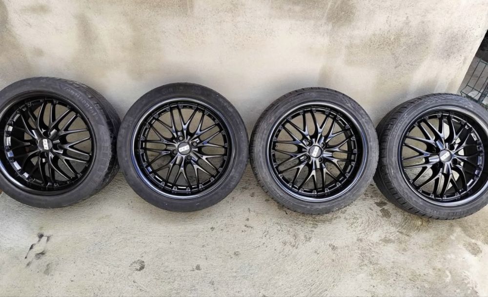 Jantes 17 Butzi 4x100 estilo BBS — impecáveis!