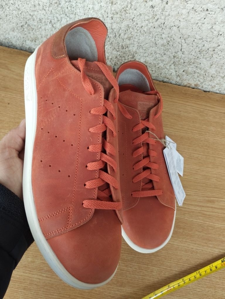 Кросівки Adidas Originals Surf Red Leather Stan Smith Recon  HO3703