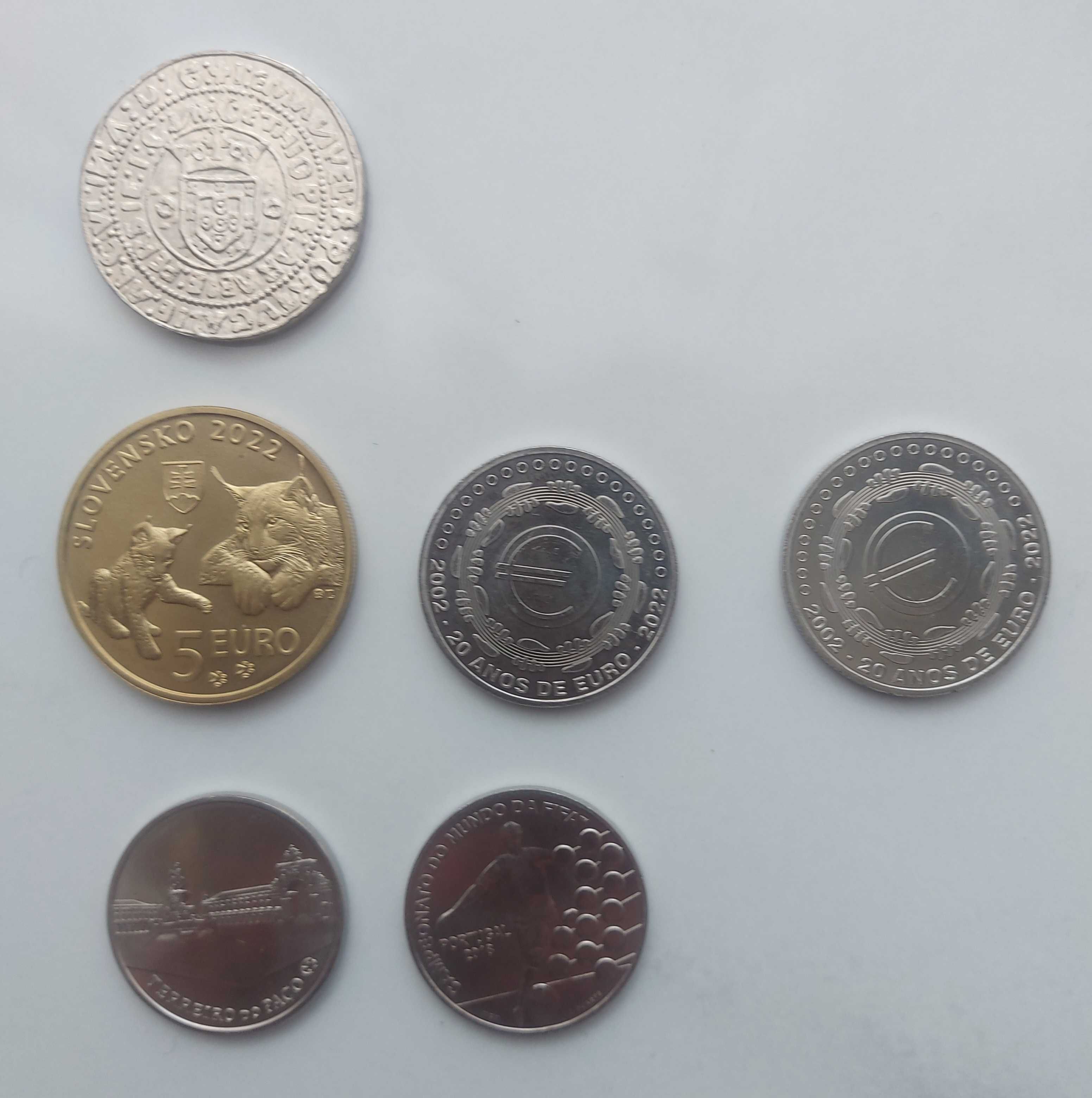 Moedas     euros