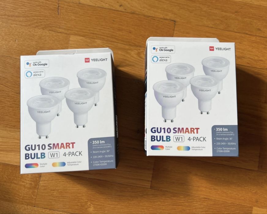 Zarowki GU10 SMART bulb w1, 8-pack