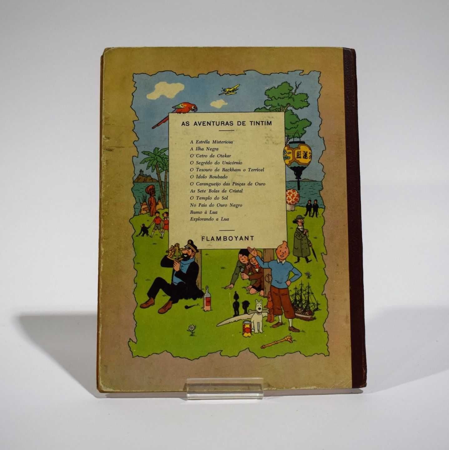 3 livros tintin capa dura flamboyant
