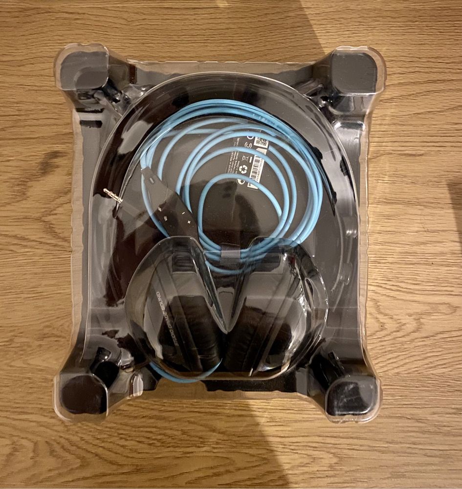 Słuchawki Roccat Renga z mikrofonem (nowe, czarne)