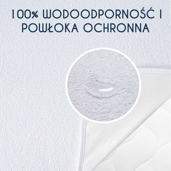 Wodoodporny Ochraniacz na materac Dreamzie 160x80 cm