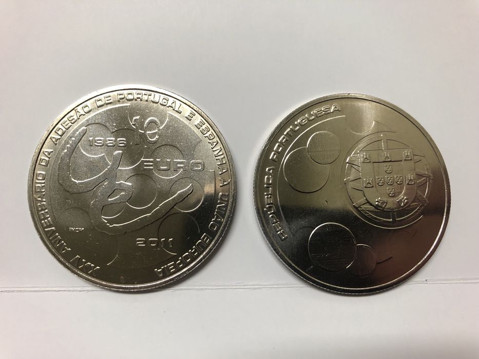 Moeda 10€ Prata2011  Adesão de Portugal e Espanha