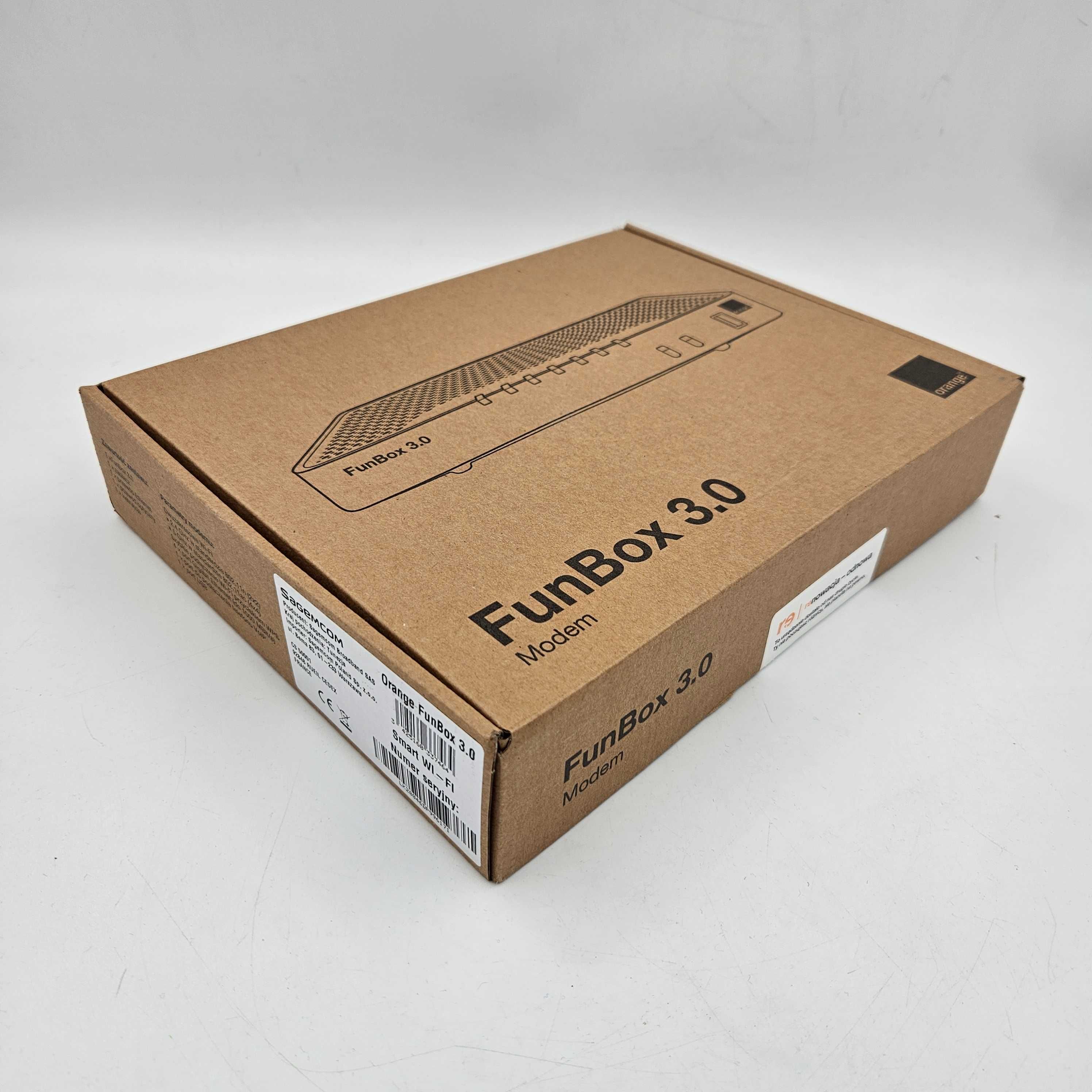 Modem FunBox 3.0 Dwuzakresowy 2.4/5 GHz Odnowiony Okazja!