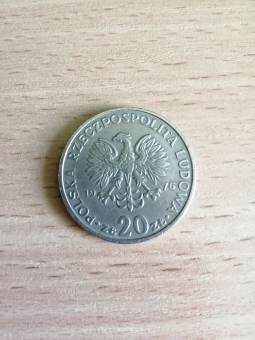 20 zł Marceli Nowotko moneta PRL bez znaku