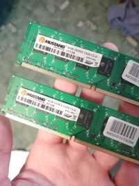 ОЗУ Mustang ddr3 8gb 2/4 1333мгц