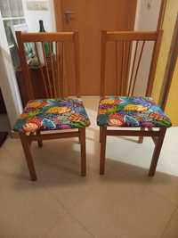 Cadeiras restauradas