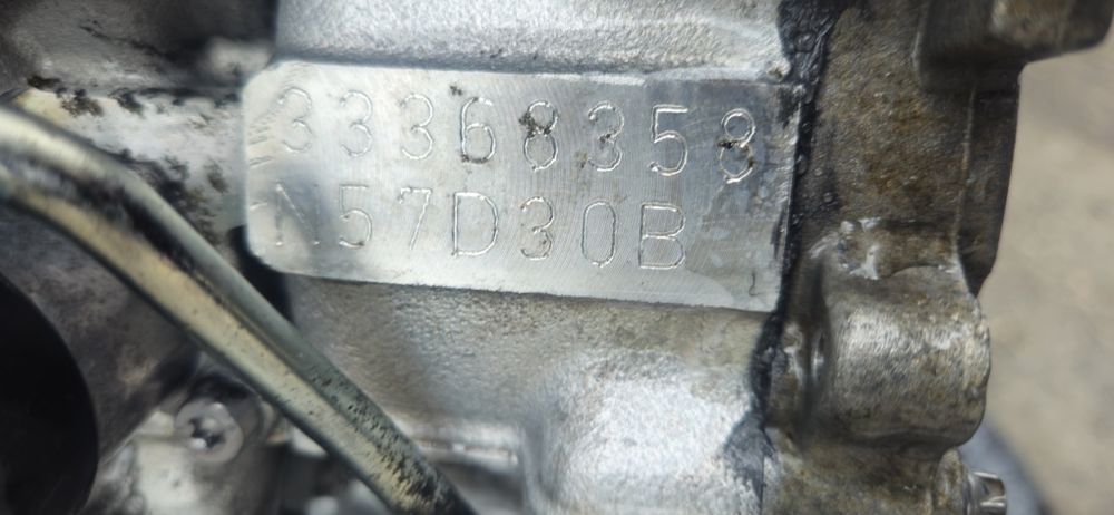 Silnik N57d30b 313 km f10 z osprzętem