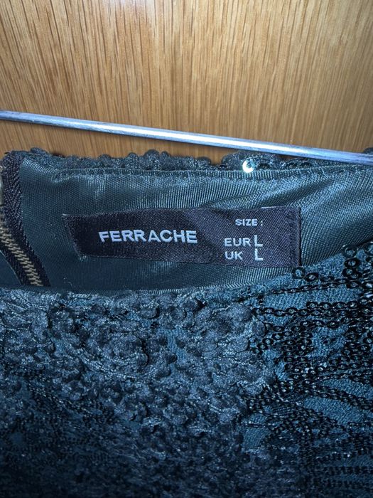 Vestido verde escuro da Ferrache