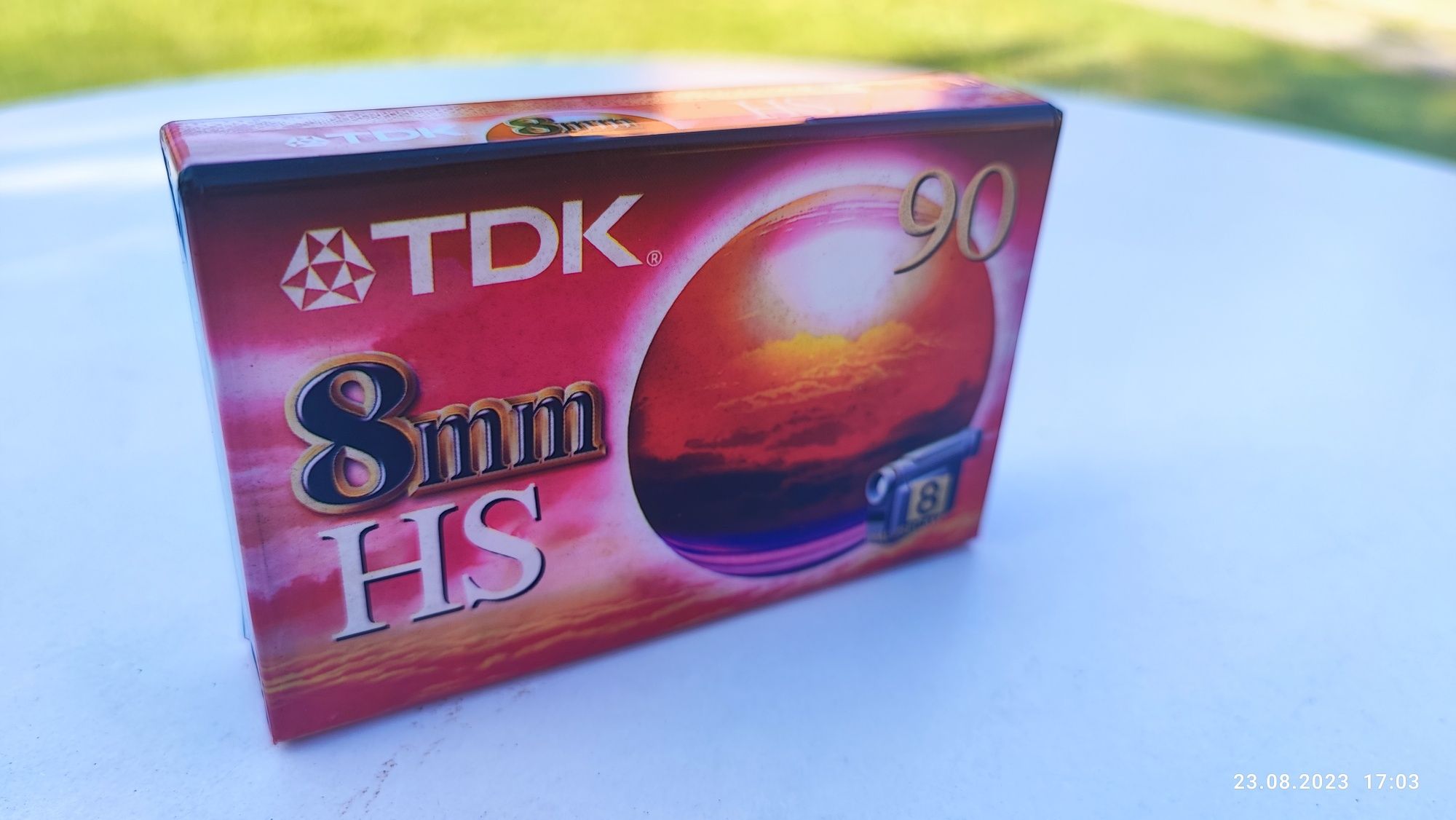 Kaseta video 8mm TDK HS90 NOWA