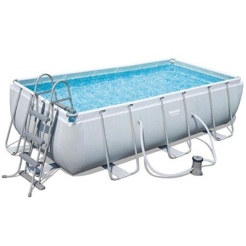 Basen Stelażowy Best Way 404x201x100 Kompletny z Drabinką Pompka Filtr