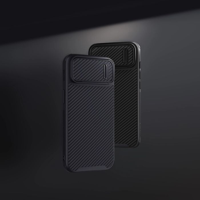 Nillkin Synthetic Fiber S Case etui iPhone 14 Pro Max czarny