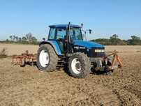 New holland 8160 ciągnik rolniczy tuz tm 115 ford m100