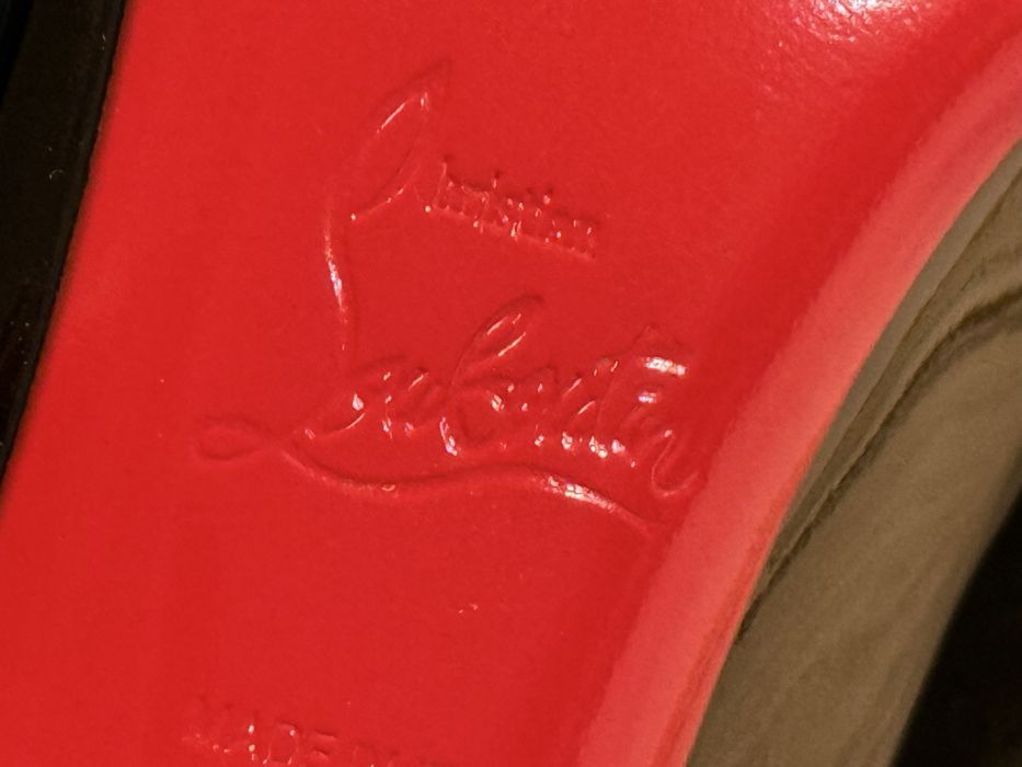 Szpilki Louboutine czarne