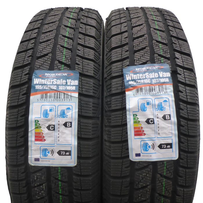 195/75/16C Nordexx 195/75R16C 107/105R Van LT Zimowe 2020 Nieużywane