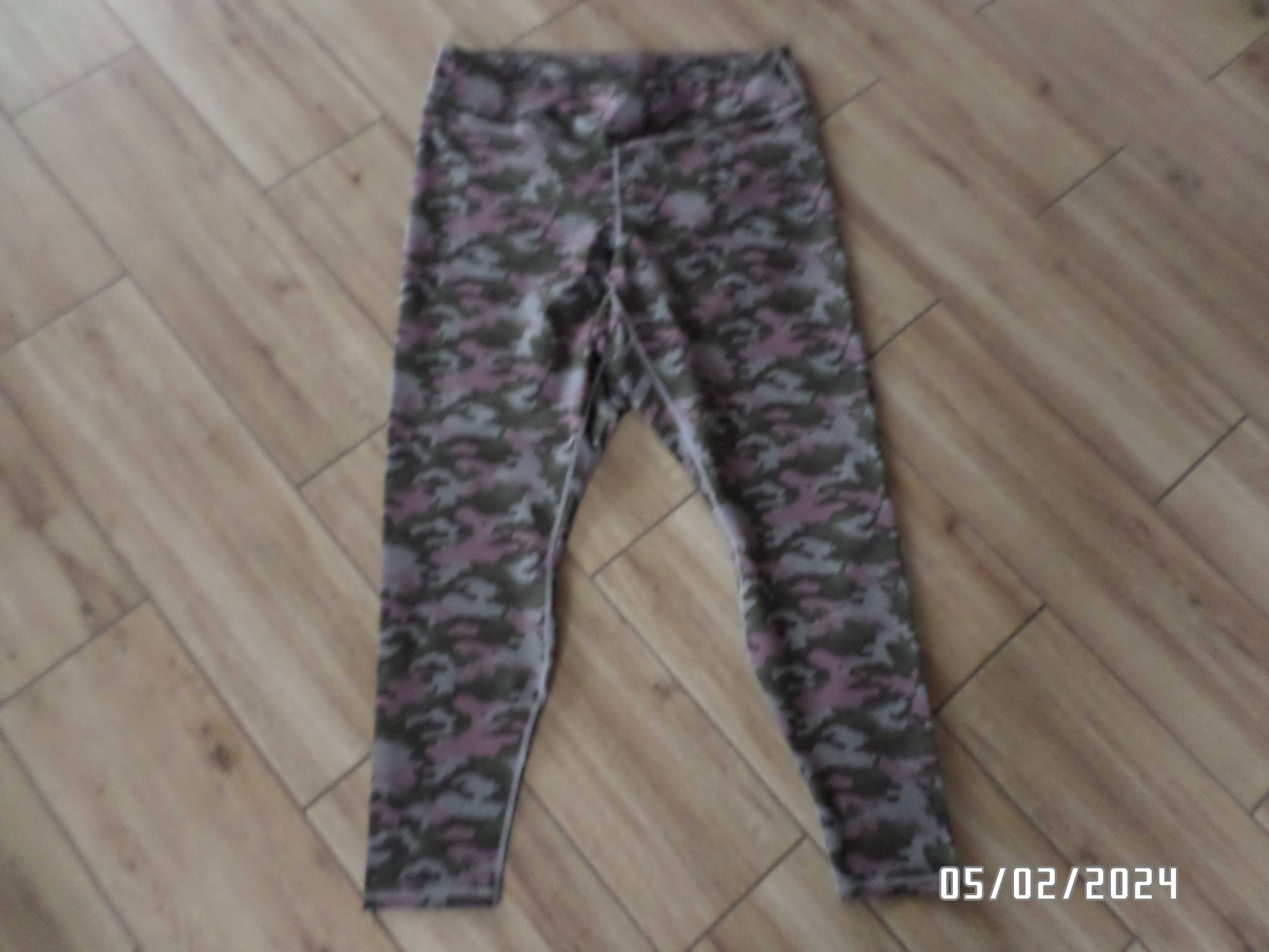 firmowe damskie legginsy-FABLETICS-moro-XL/XXL