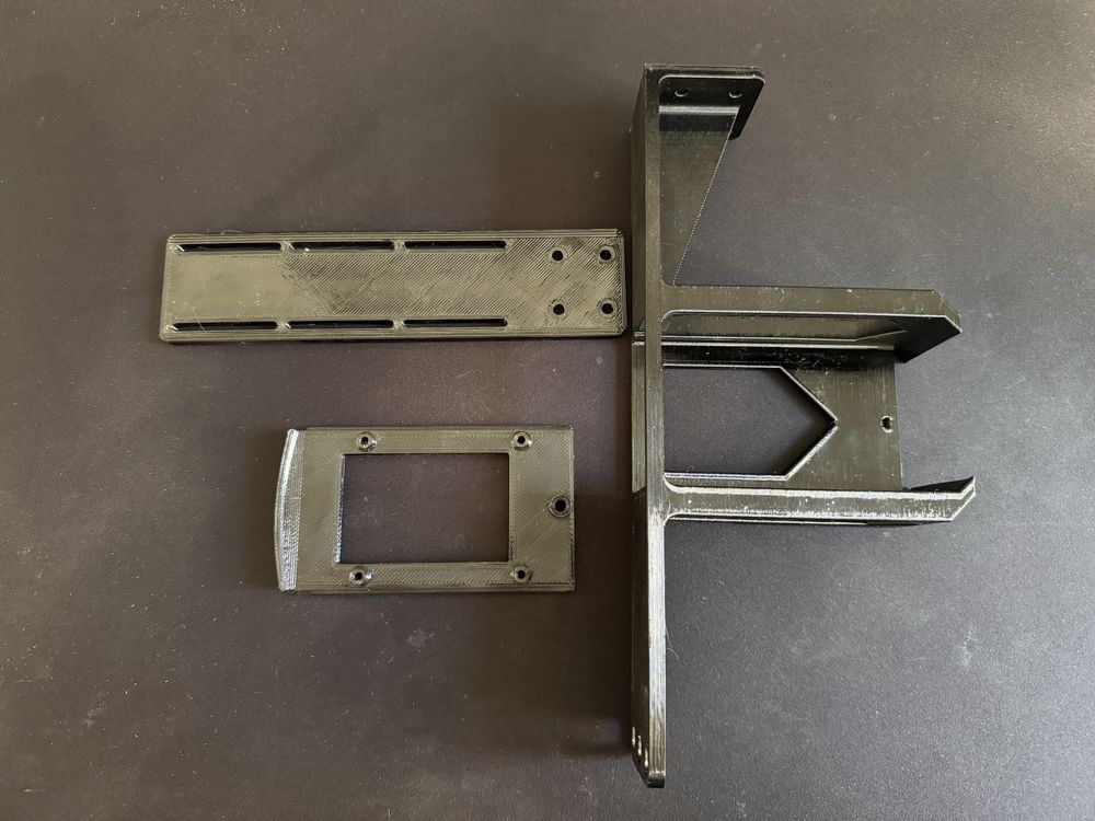 Rack mount for raspbery PI