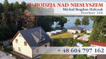 Noclegi-pokoje w Przełazach nad jeziorem NIESŁYSZ + CAMP-pole namiotow