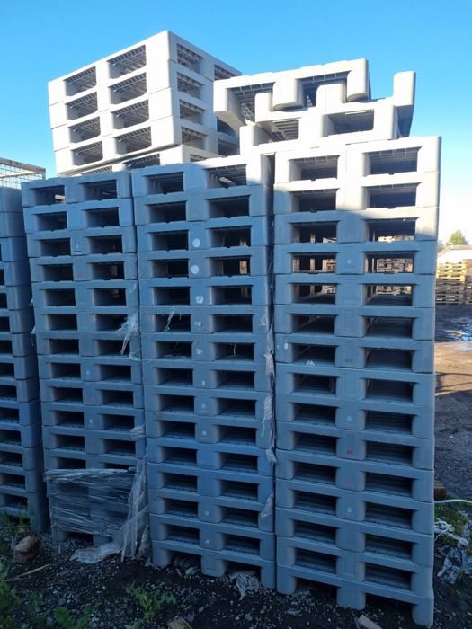 Paleta euro H1 używana plastikowa