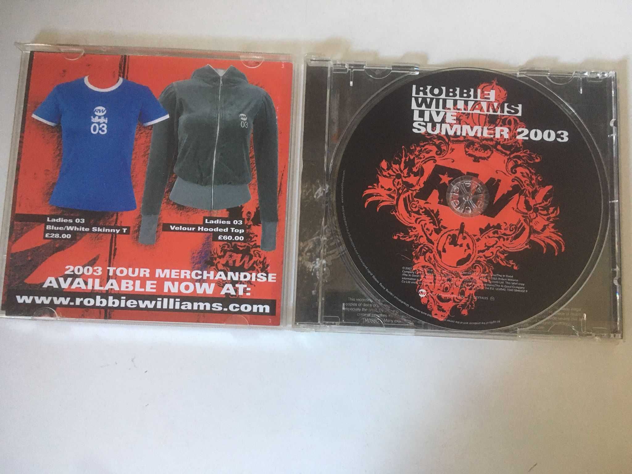 CD - Robbie Williams: Live Summer 2003
