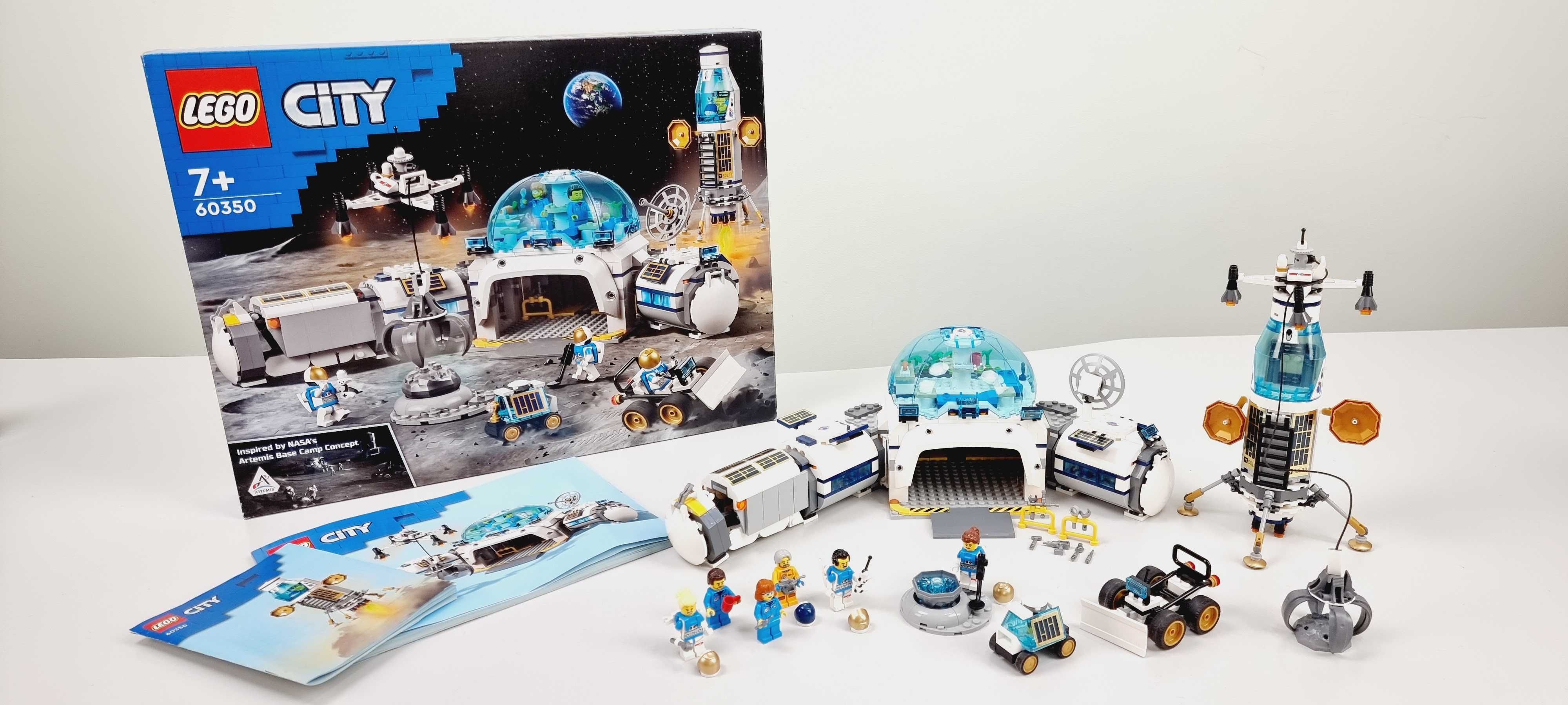 Лего Сити ЛУННАЯ НАУЧНАЯ БАЗА NASA - Lego City 60350