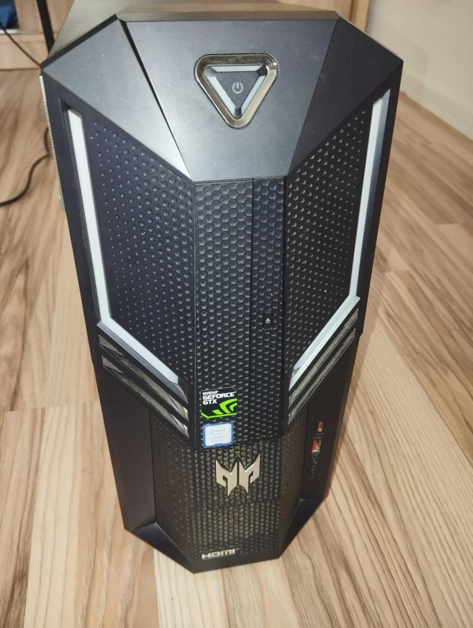 sprzedam komputer ACER PREDATOR ORION 3000 I7 8700 GTX 1050 TI 8gb ram