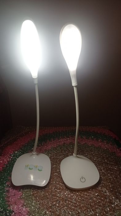 Новая аккумуляторная лампа, в наличии-2 штуки, цена-150 грн .