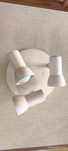 Plafond de tecto com 3 holofotes