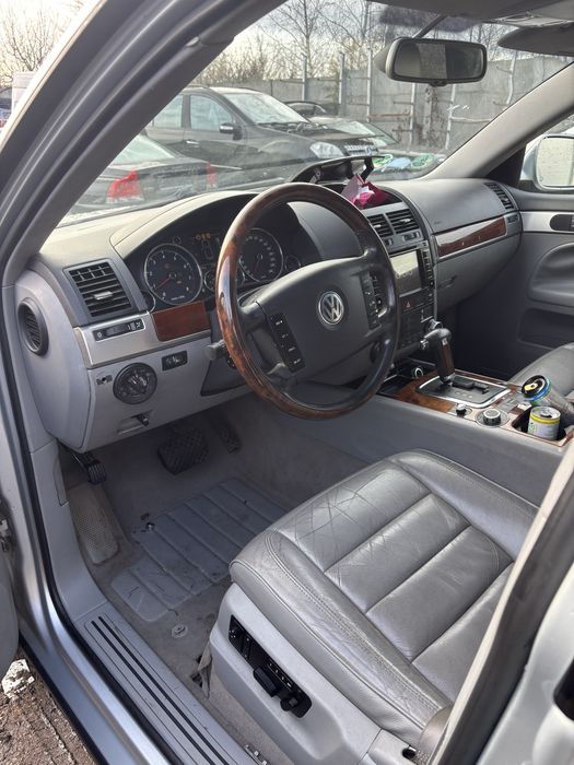 Touareg 7L zderzak błotnik maska drzwi skrzynia fotel koła szyba hak