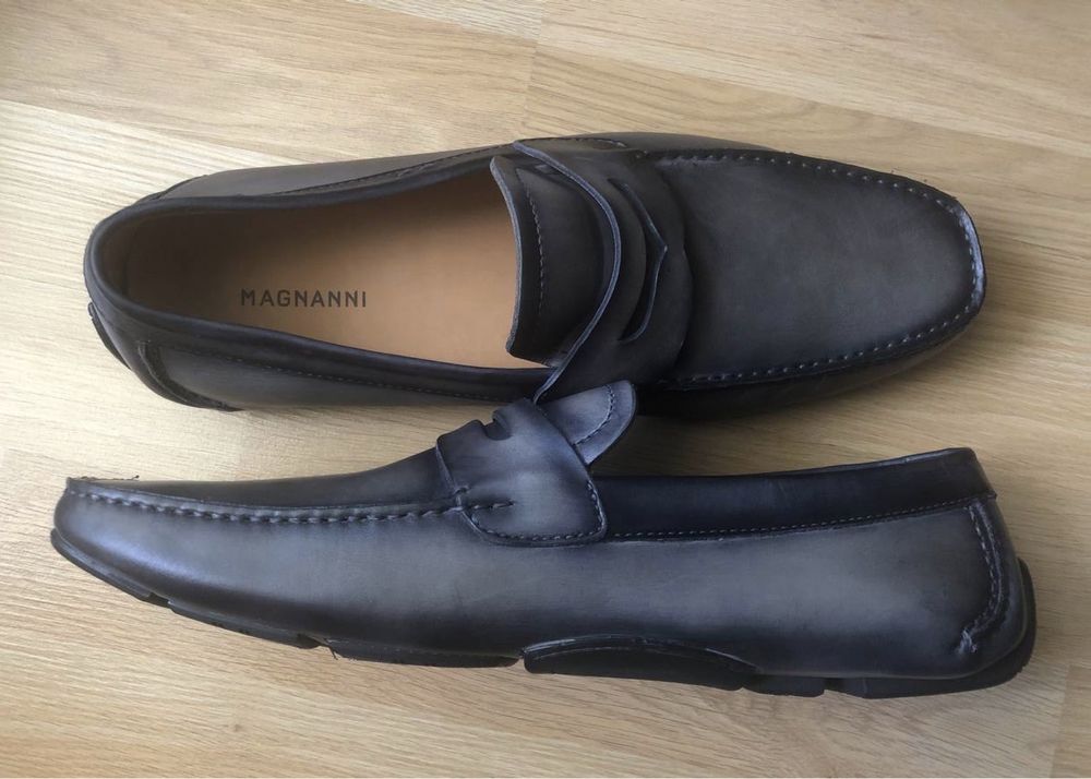 МОКАСИНИ MAGNANNI 9 1/2 М чоловічі 43р. made in Spain.НОВі