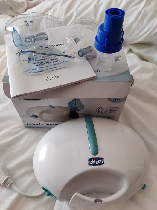 Aerossol a pistão da Chicco como novo