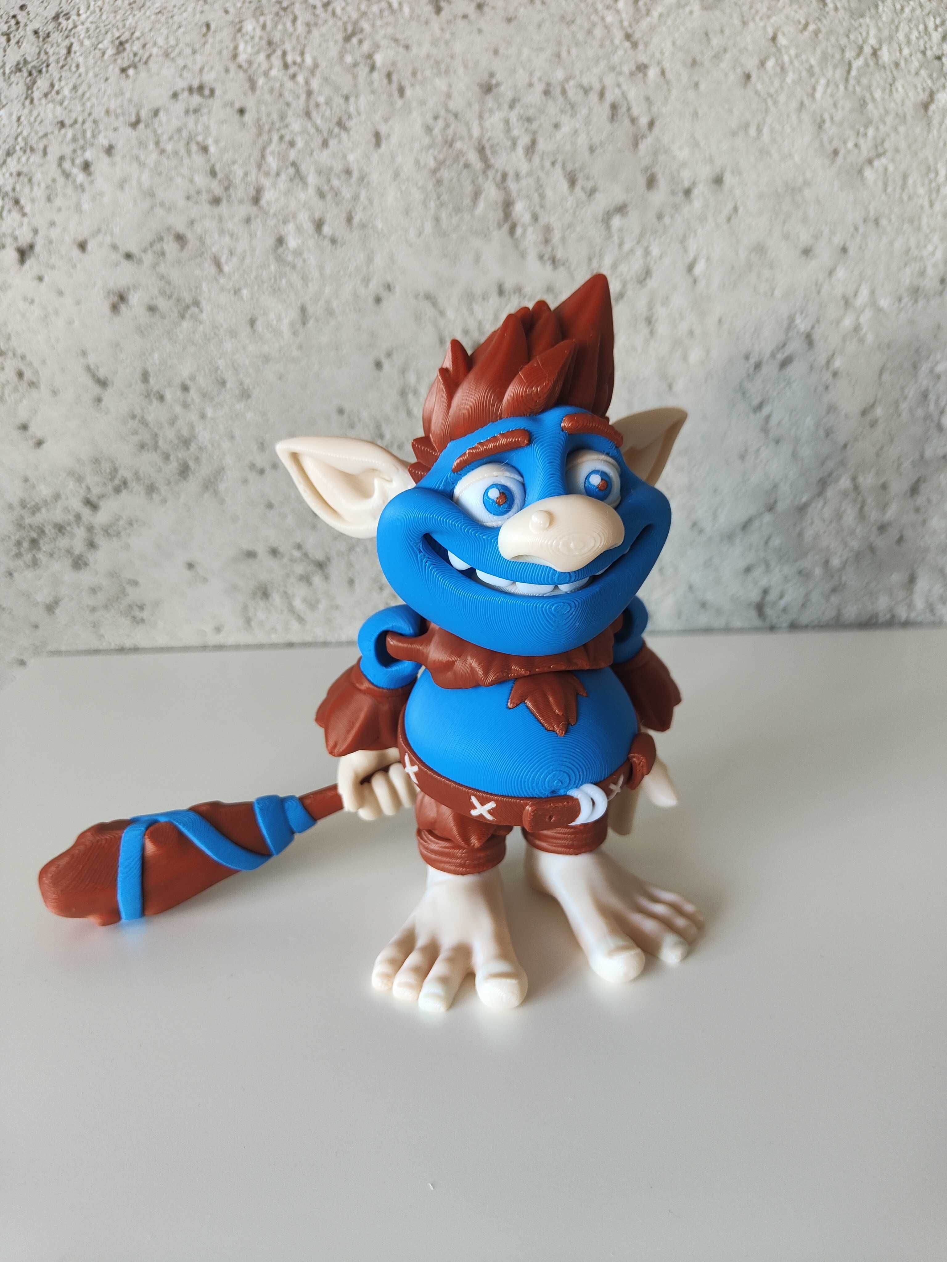 Troll 3d flexi factory wydruki 3d