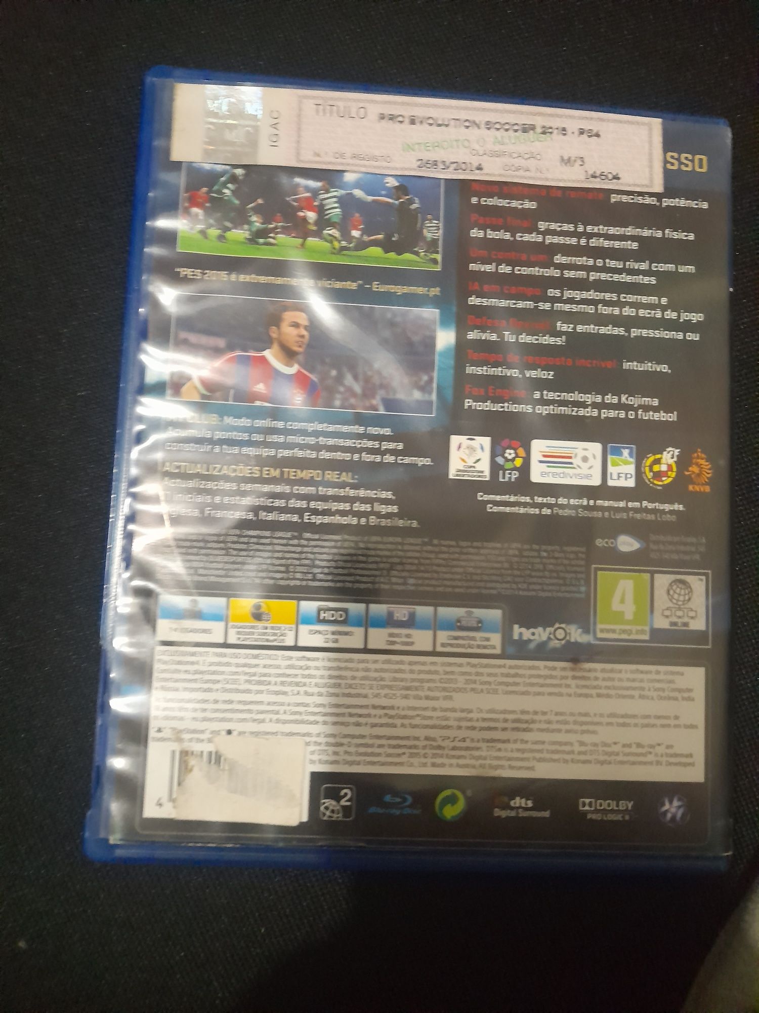 Vendo jogos da ps4
