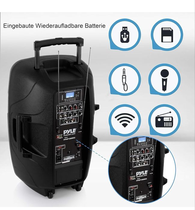 Pyle Partybox 1600w