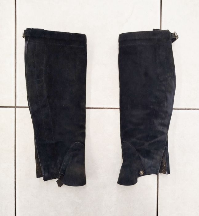 Краги, гетры, гамаши конские кожа р. S.