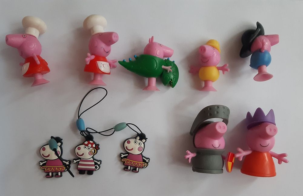 Stikeez Świnka Peppa zestaw figurka