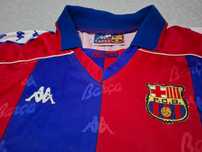 Camisolas vintage FC Barcelona (92-95) e Ajax (2002) + 1 Adidas