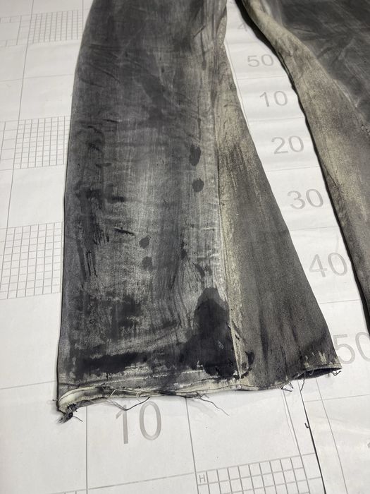 КАСТОМНЫЕ опиум джинсы сшитые вручную opium type flared