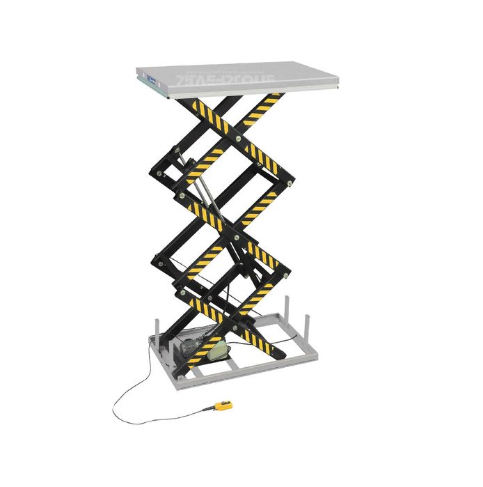Hydrauliczny stacjonarny nożycowy stół podnośny HT2000 Wysokość 3000mm