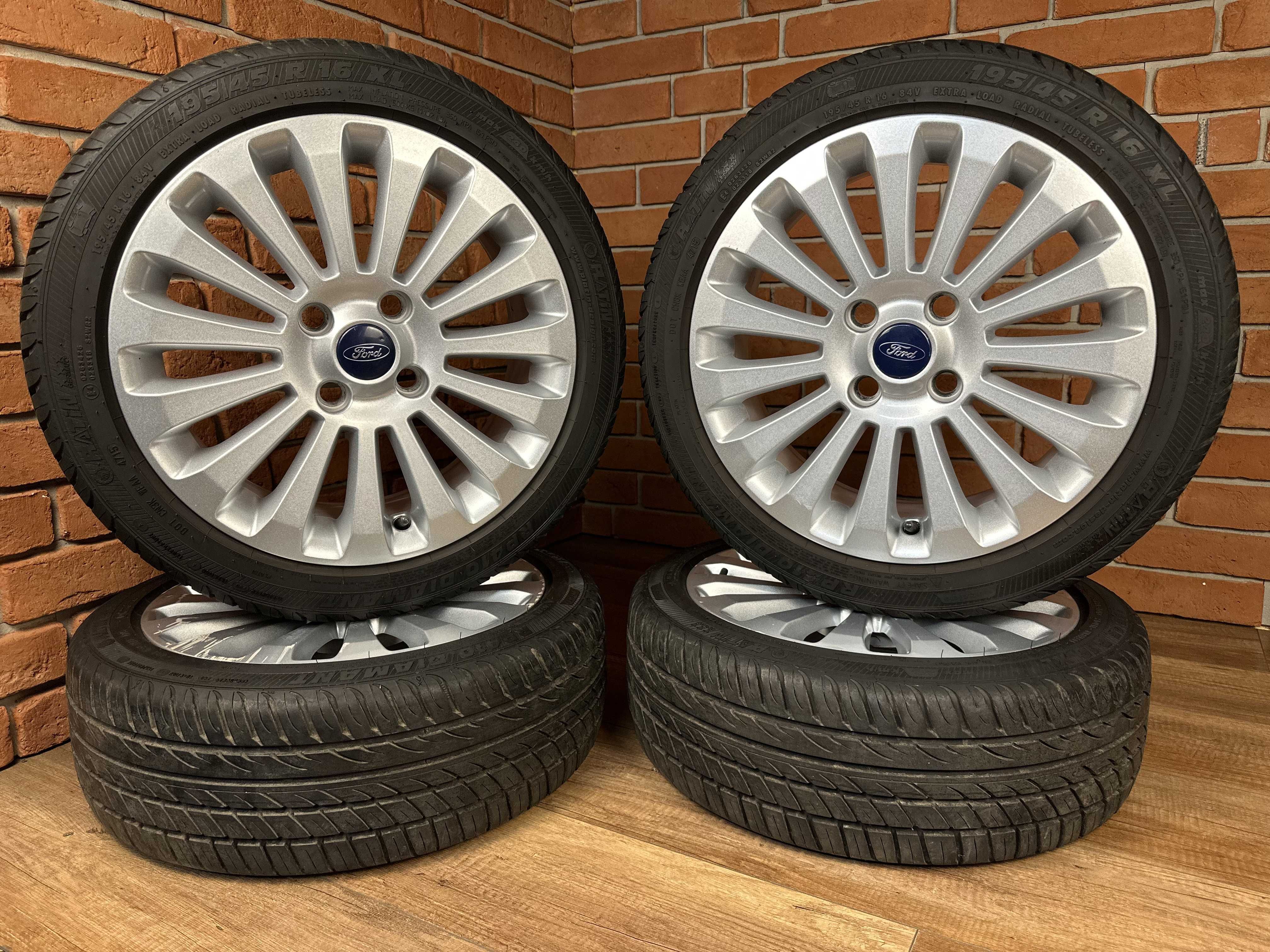 Koła Felgi 16 4x108 Ford Fiesta MK7 Oryginał